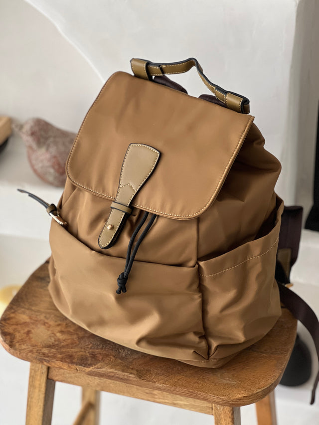 Multi-pocket Nylon Backpack