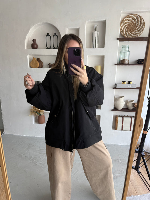 Blusão Bomber Oversized