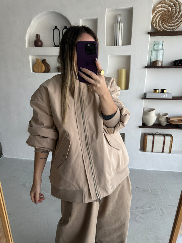 Blusão Bomber Oversized