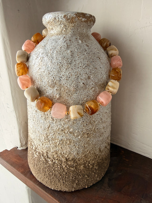 Resin Stone Necklace