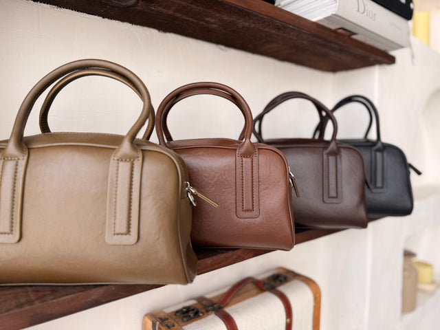 Mini Leather Suitcase