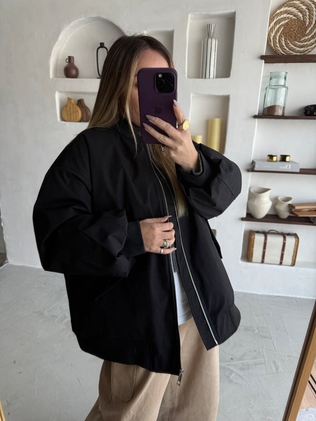 Blusão Bomber Oversized