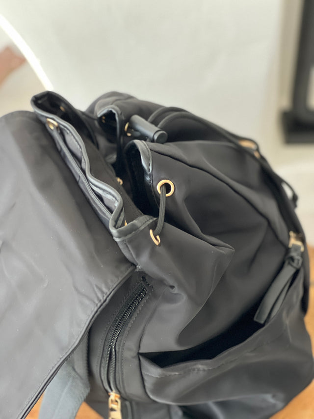 Multi-pocket Nylon Backpack