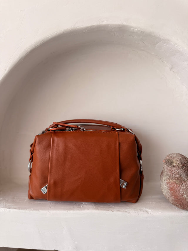 City Leather Suitcase