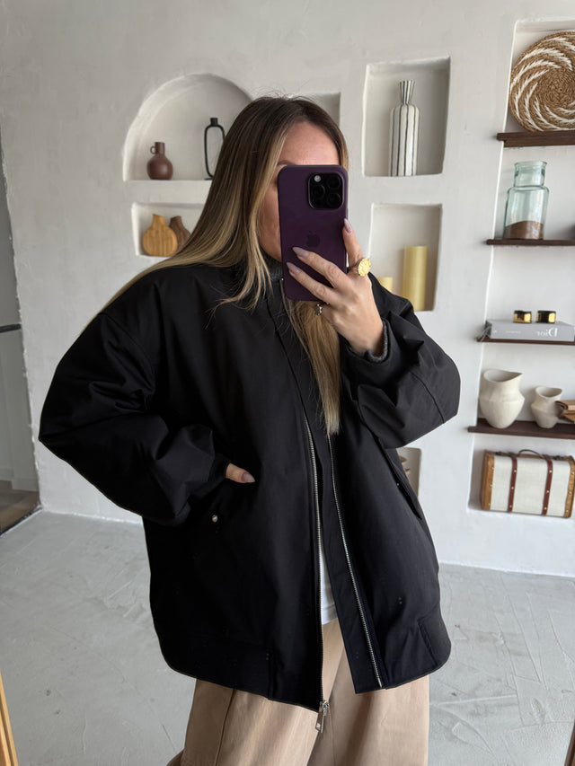 Blusão Bomber Oversized