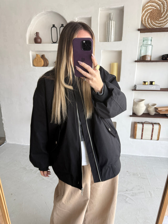 Blusão Bomber Oversized