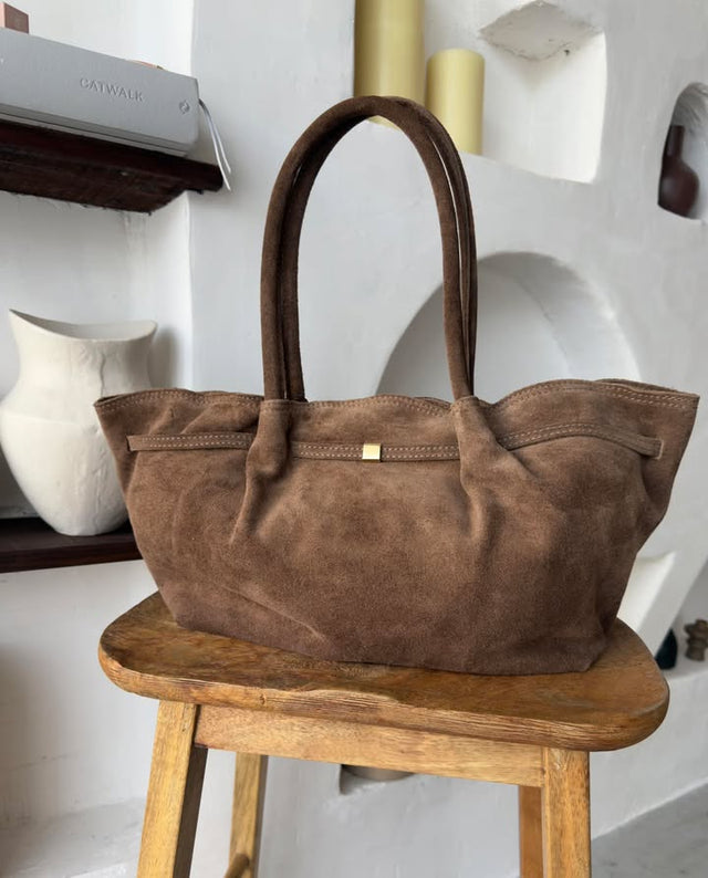Shopper de Ombro Em Pele
