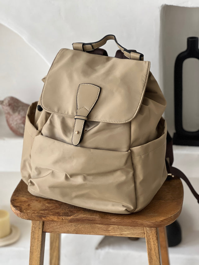 Multi-pocket Nylon Backpack