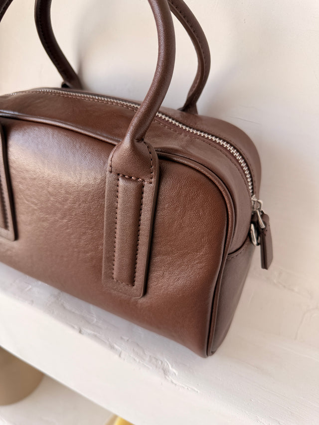 Mini Leather Suitcase