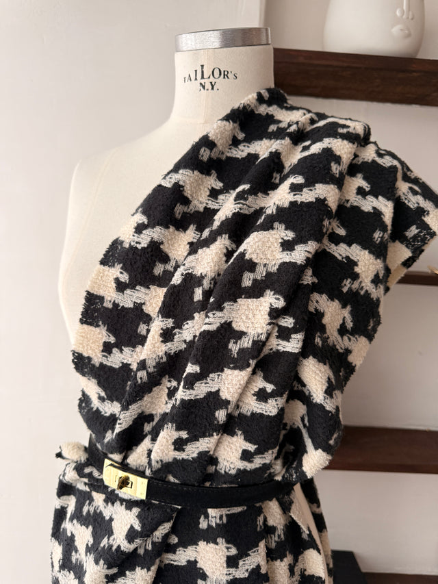 Cachecol de Malha Pata de Galo