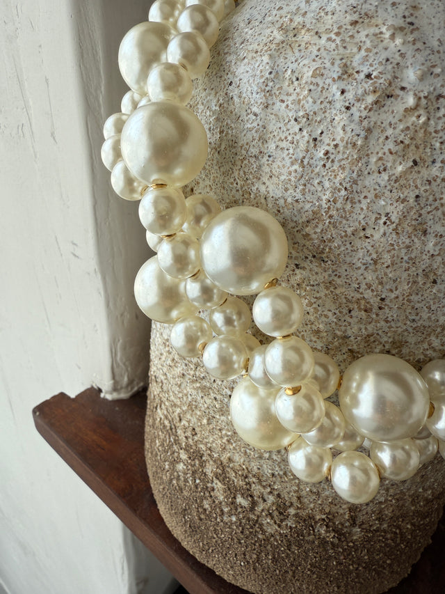 Braided Pearl Necklace