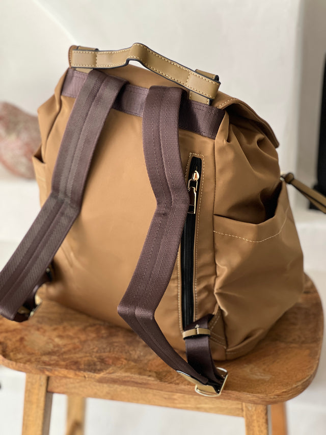 Sac à dos en nylon multi-poches