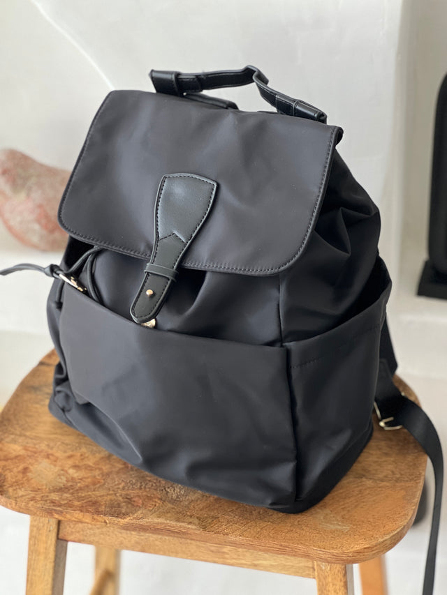 Multi-pocket Nylon Backpack