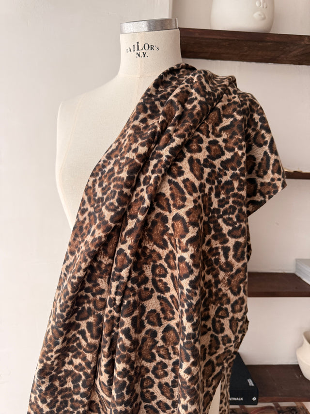 Cachecol de Malha Animal Print
