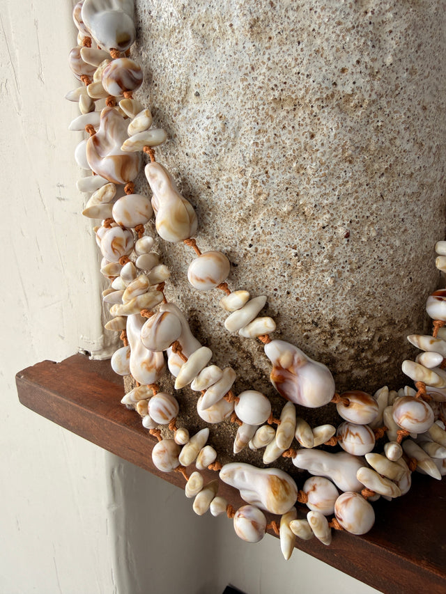 Multiple Necklace with Stones
