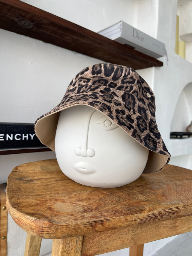 Chapéu Bucket Animal Print