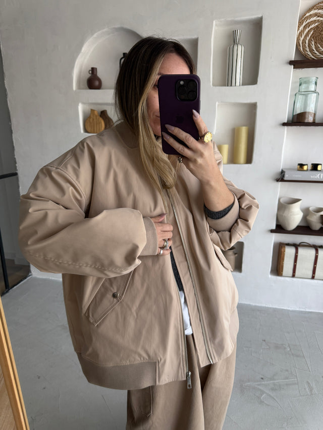 Blusão Bomber Oversized