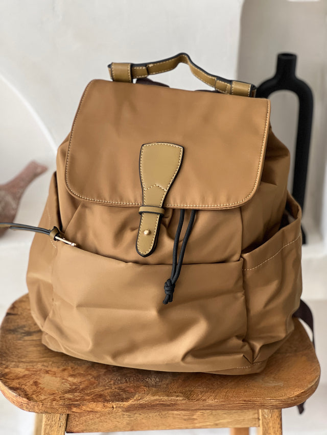 Multi-pocket Nylon Backpack