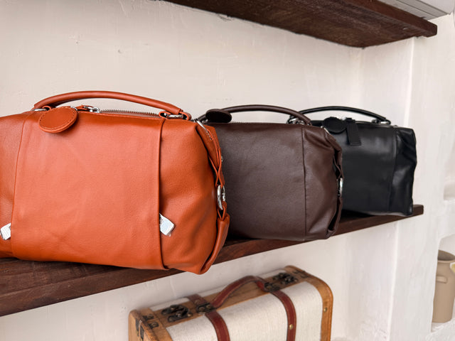 City Leather Suitcase