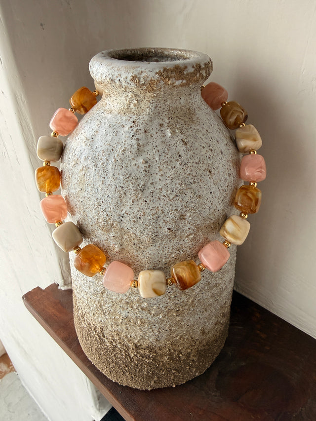 Resin Stone Necklace