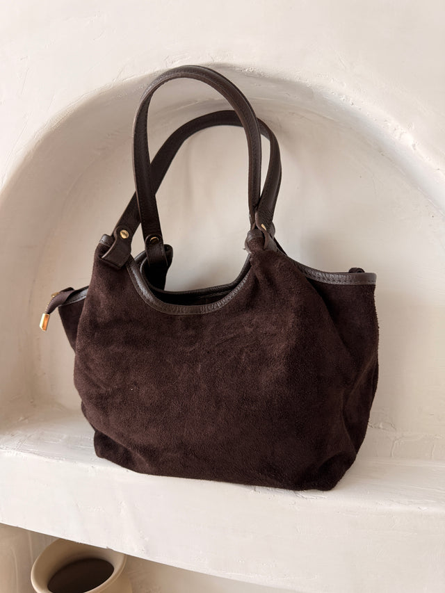 Mala Em Pele Mini Shopper