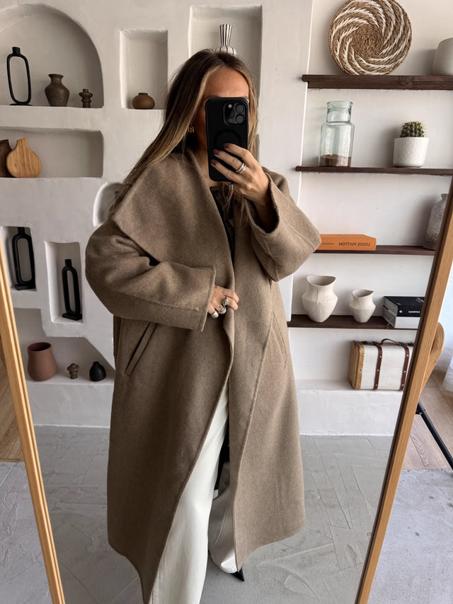 80% Wool Long Coat