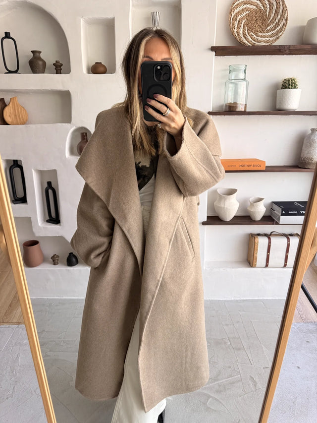 80% Wool Long Coat