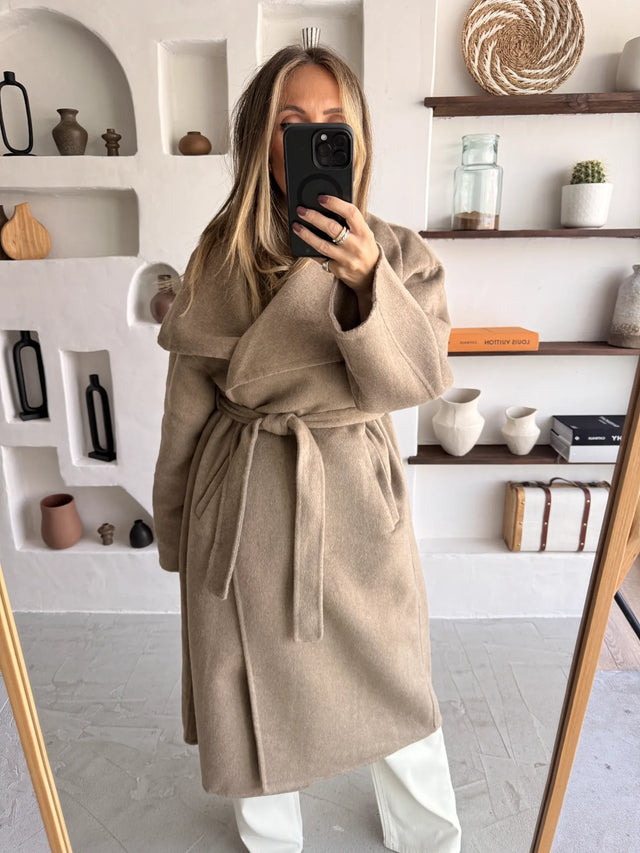 80% Wool Long Coat