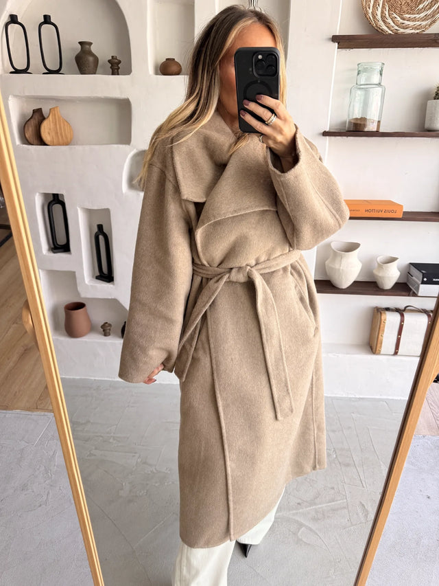 80% Wool Long Coat