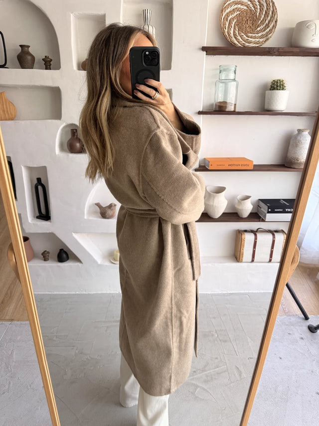 80% Wool Long Coat