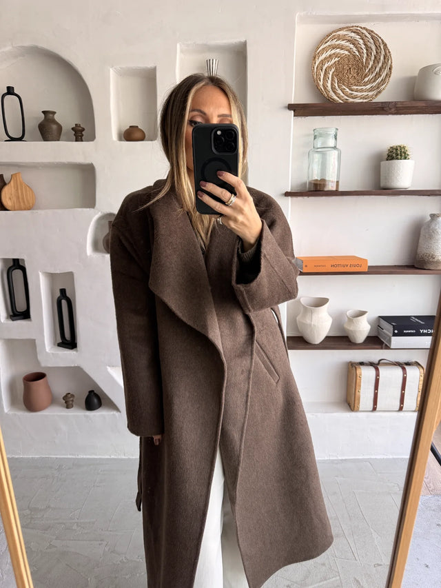 80% Wool Long Coat