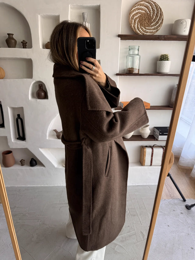 80% Wool Long Coat