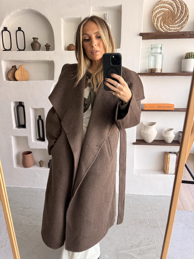 80% Wool Long Coat