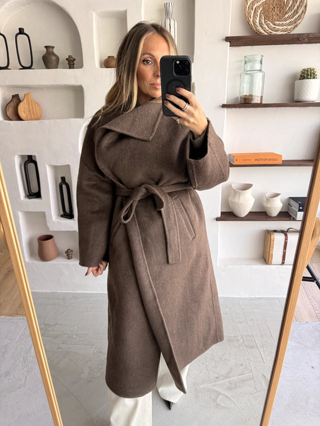 80% Wool Long Coat