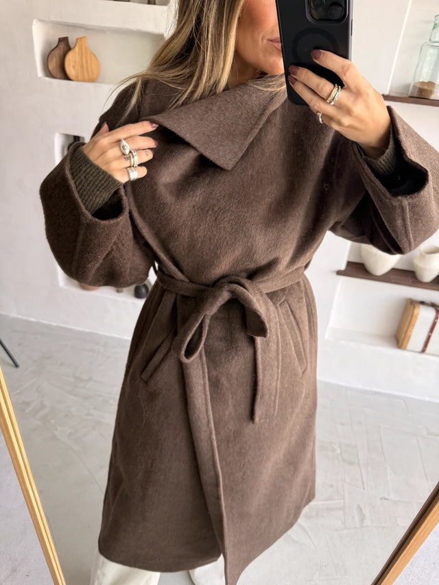 80% Wool Long Coat