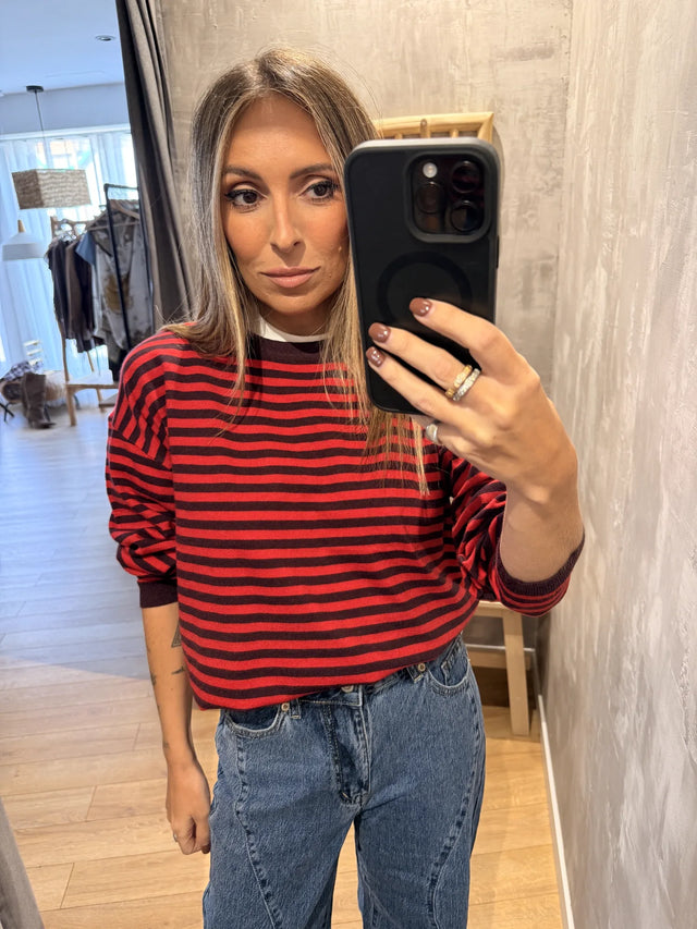 Camisola de Malha Riscas