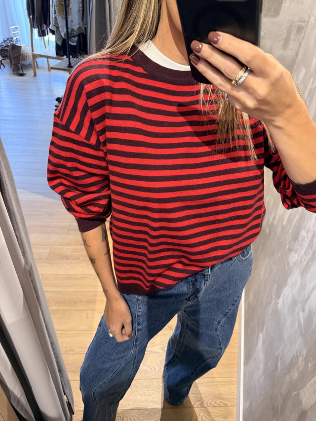 Camisola de Malha Riscas