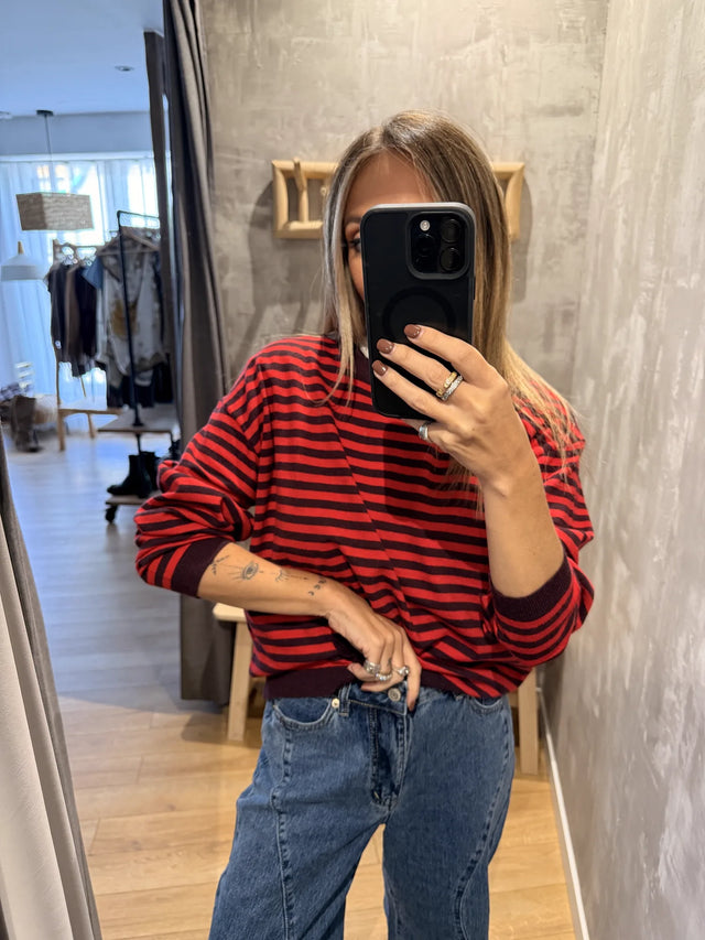 Camisola de Malha Riscas