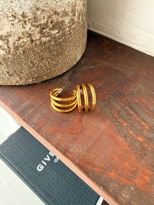 Multiple Hoop Earrings