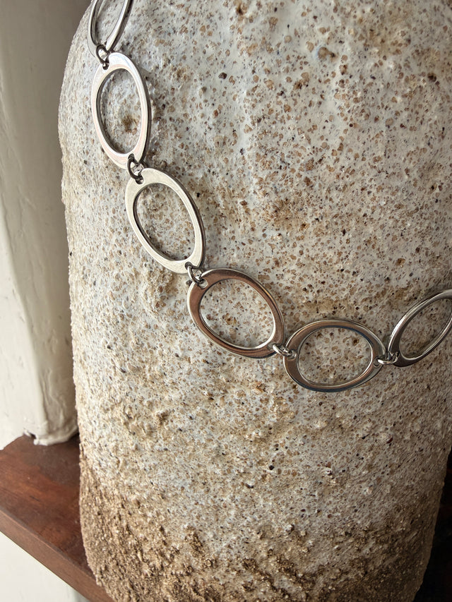 Oval Link Necklace