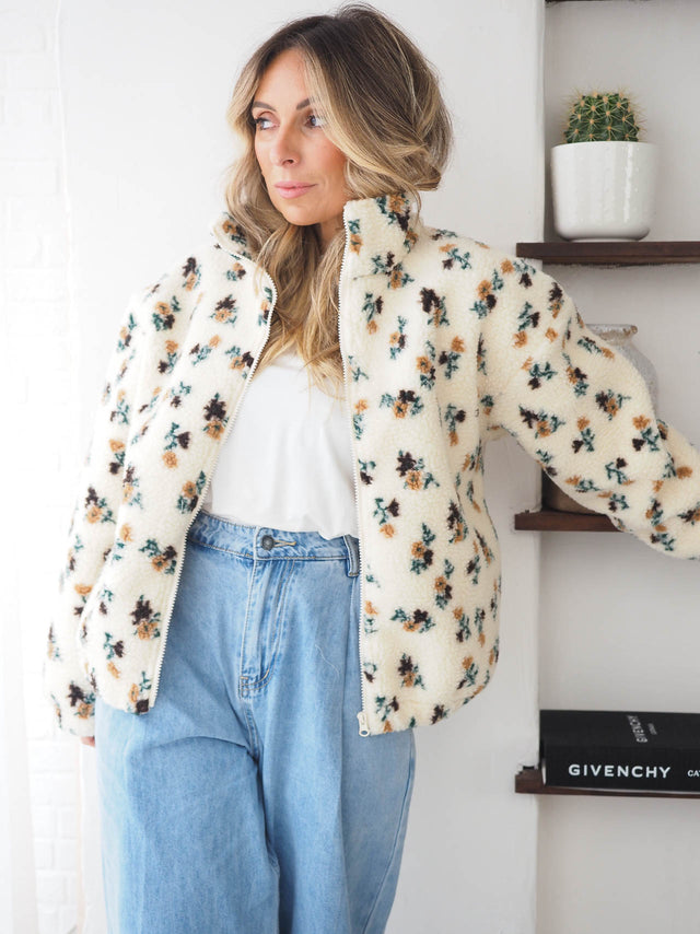 Fleece Bomber Jacket