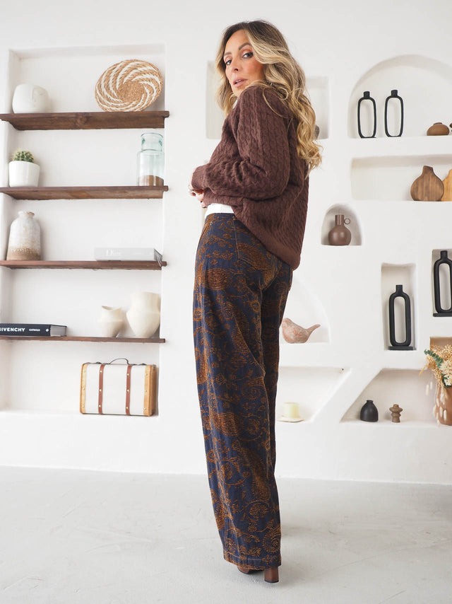 Jeans imprimés ballons