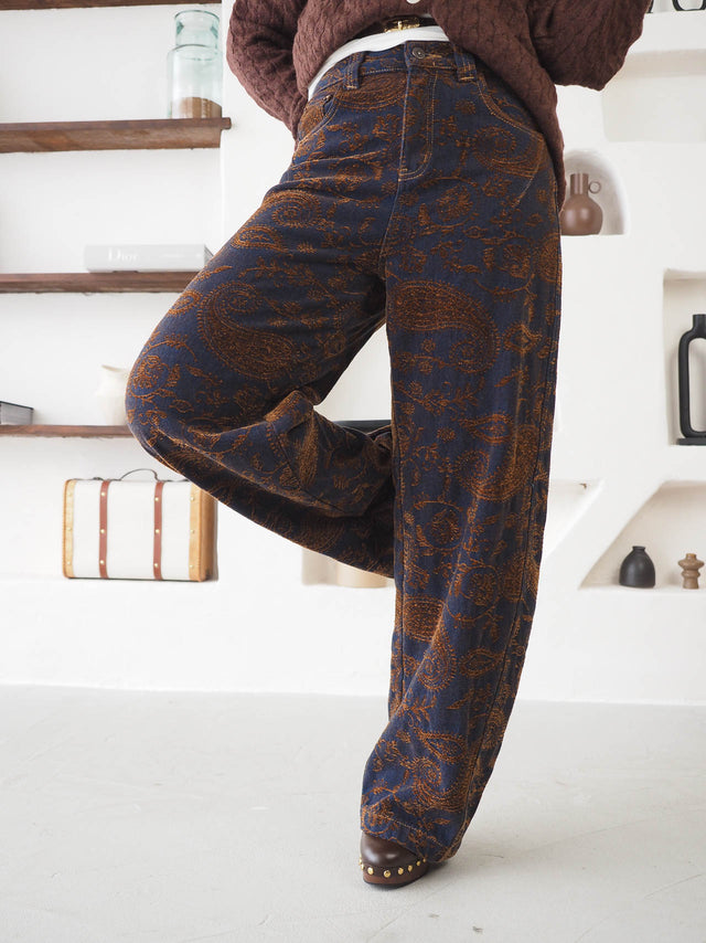 Jeans imprimés ballons