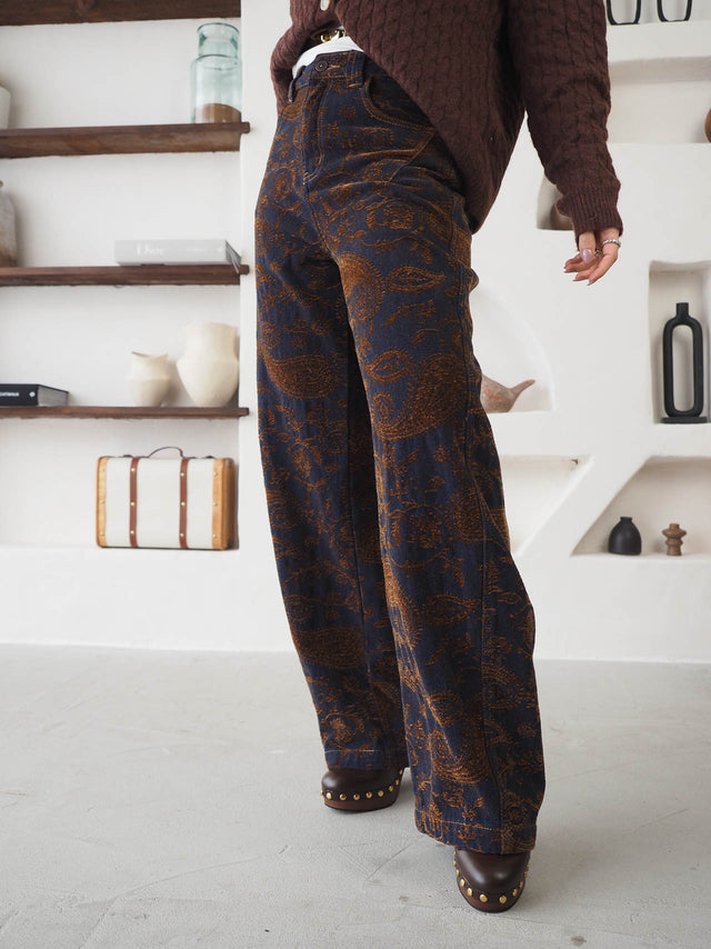 Jeans imprimés ballons