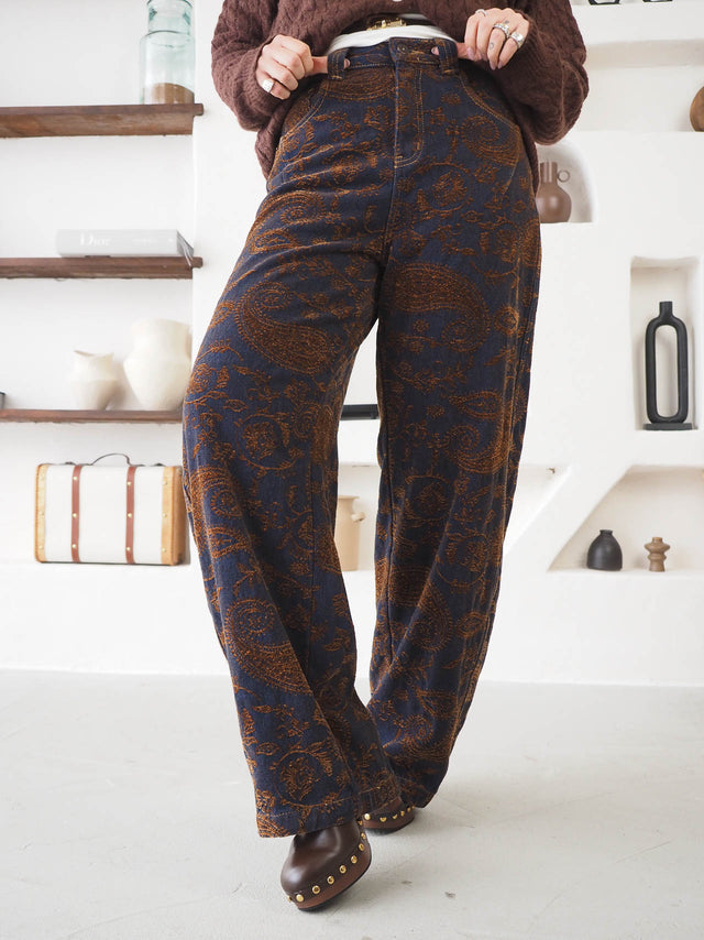 Jeans imprimés ballons