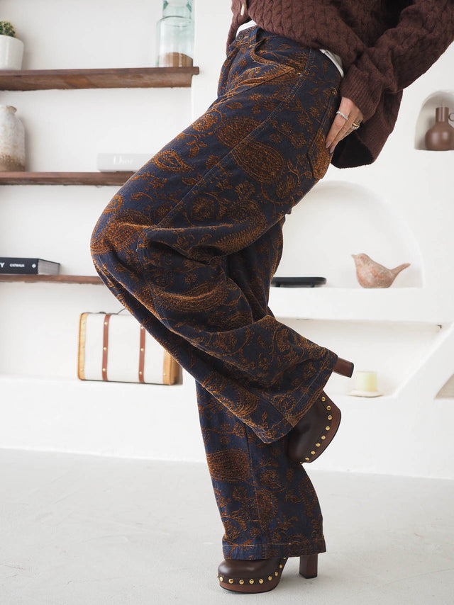 Jeans imprimés ballons