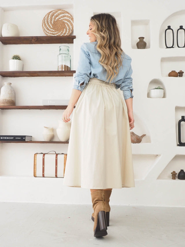 Basic Midi Skirt