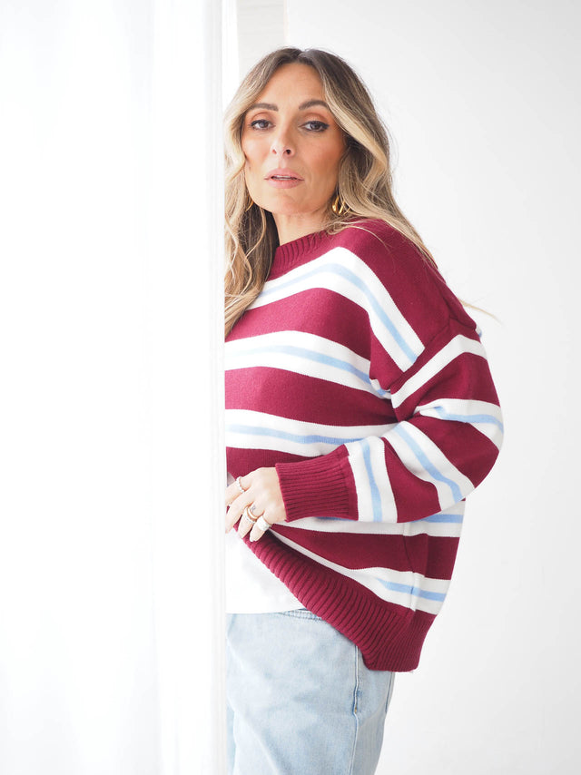 Camisola Malha Riscas