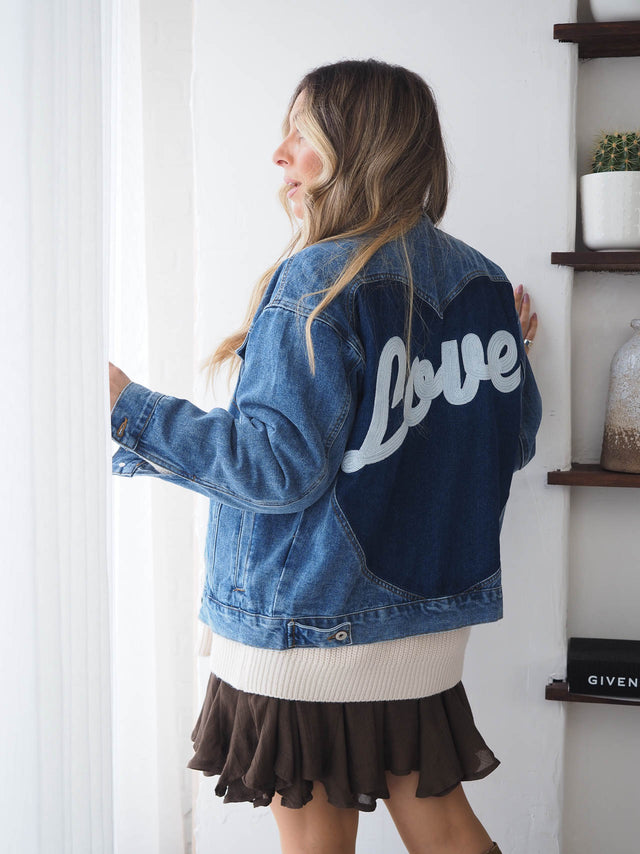 Blusão de Ganga "Love"