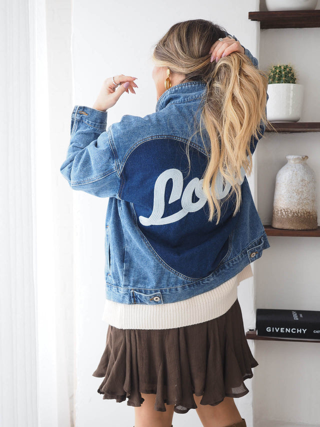 Blusão de Ganga "Love"